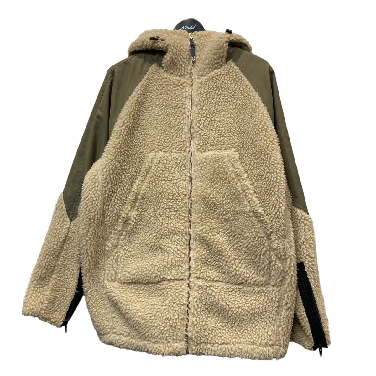 21AW ｢FAKE BOA HOODIE BLOUSON｣ボアジャケット