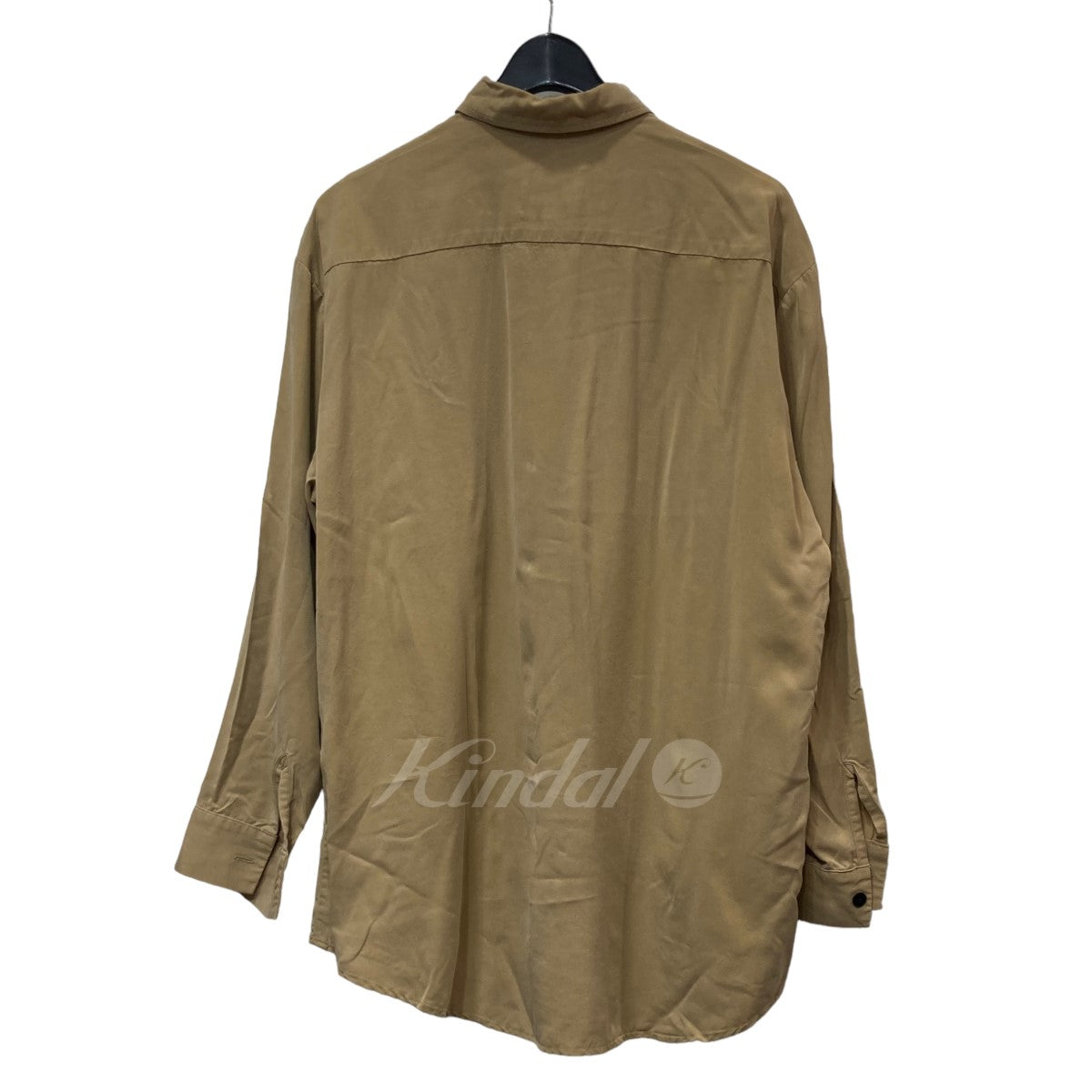 「BIG TENCEL SHIRT テンセルオーバーサイズシャツ」オーバーサイズシャツ