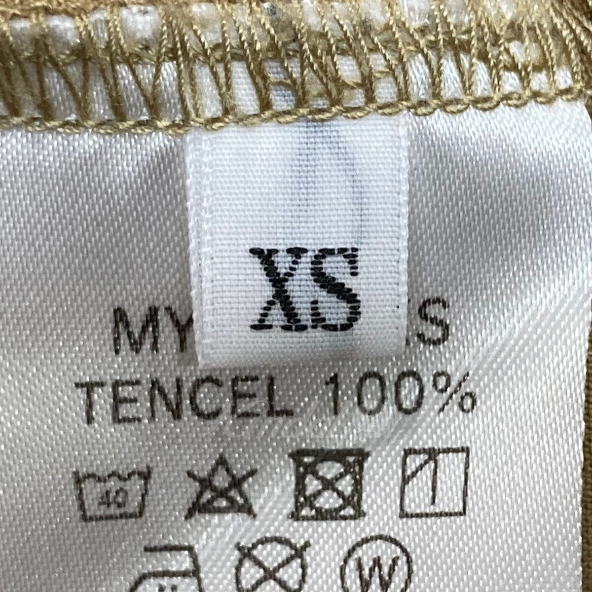 「BIG TENCEL SHIRT テンセルオーバーサイズシャツ」オーバーサイズシャツ