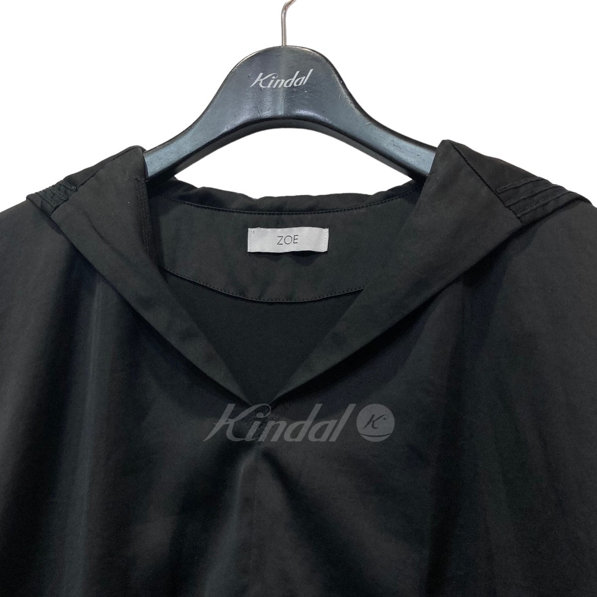 zoe(ゾイ) 21SS セーラーカラーシャツ 212ZOE-SH01 ブラック サイズ M｜【公式】カインドオルオンライン  ブランド古着・中古通販【kindal】