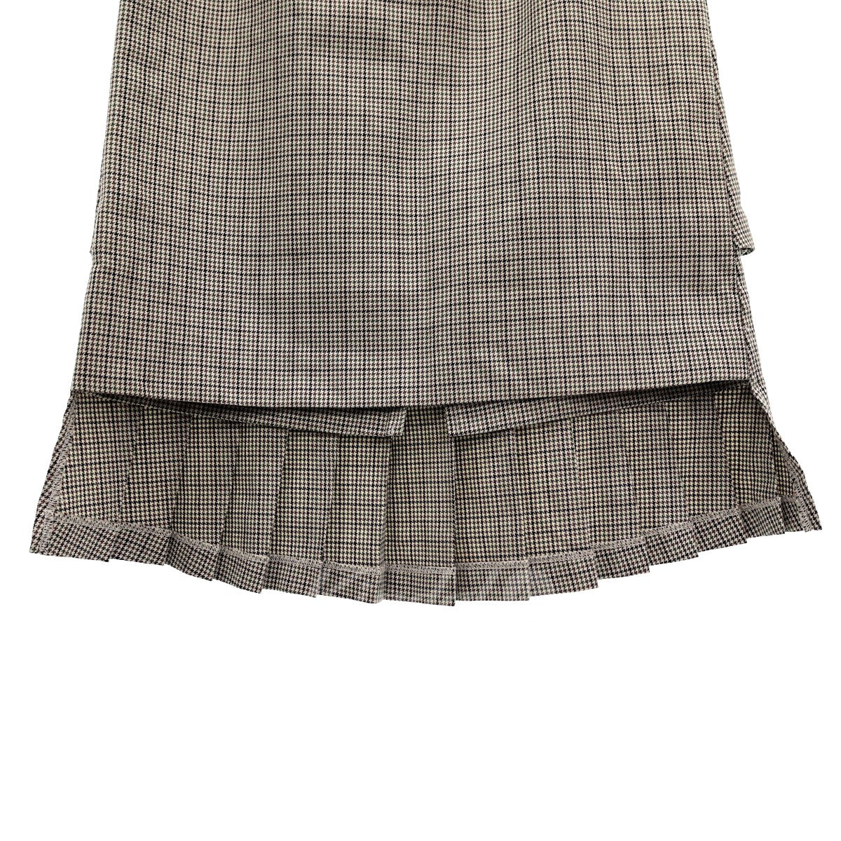 GUN CLUB CHECK PLEAT　トリプルプリーツスカート 13109-2831