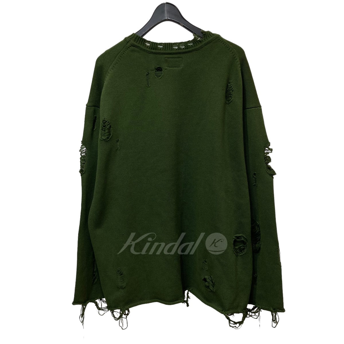 23AW 「Destoyed Long Sleeve Knit T-shirt」 ダメージニット