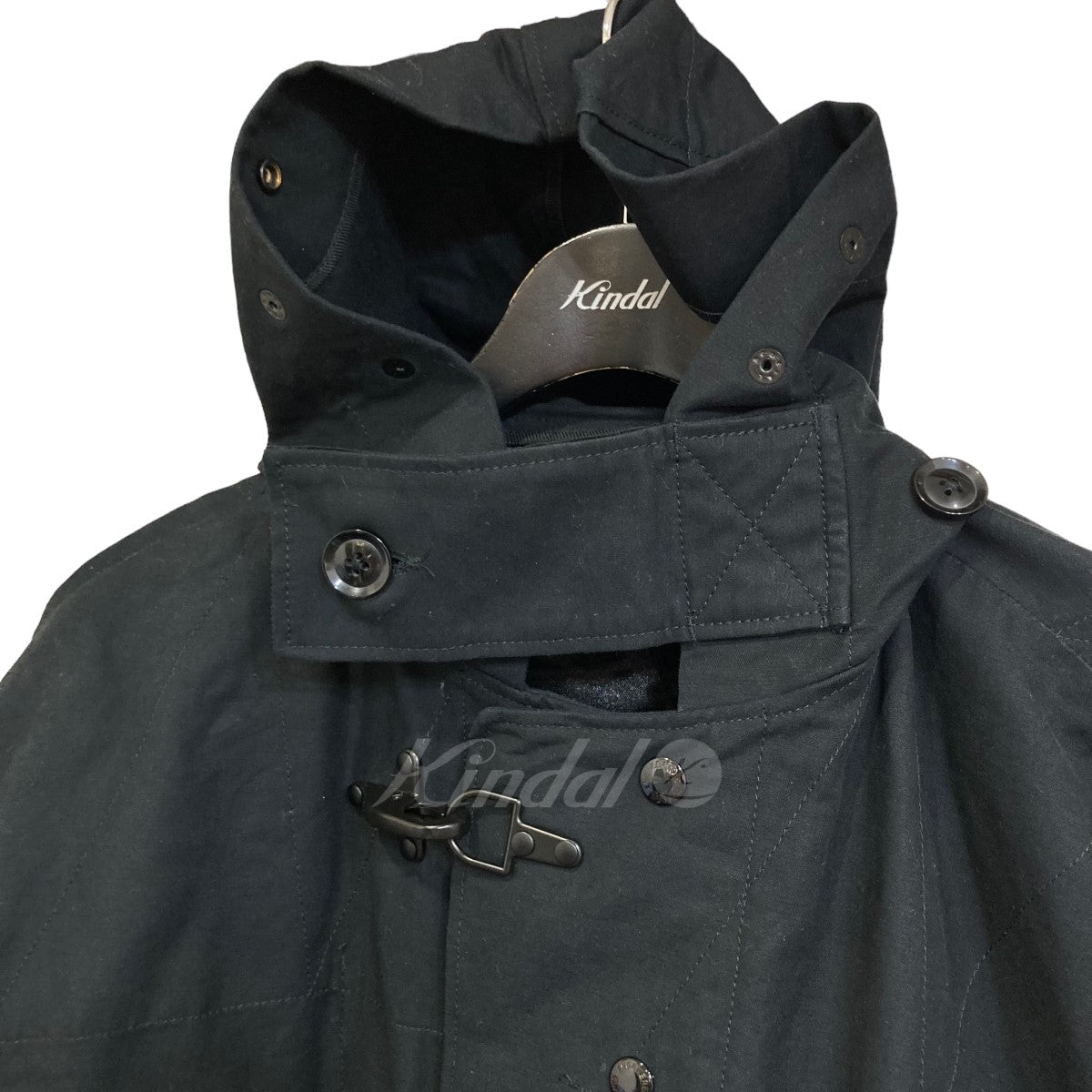 Engineered Garments(エンジニアードガーメンツ) 「FIREMAN DUFFLE COAT」ファイヤーマンダッフルコート ブラック  サイズ S｜【公式】カインドオルオンライン ブランド古着・中古通販【kindal】