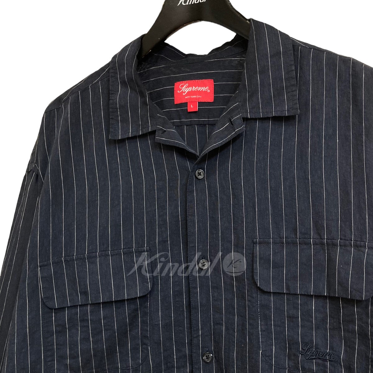SUPREME(シュプリーム) 23SS 「Pinstripe Linen Shirt」 リネン ...