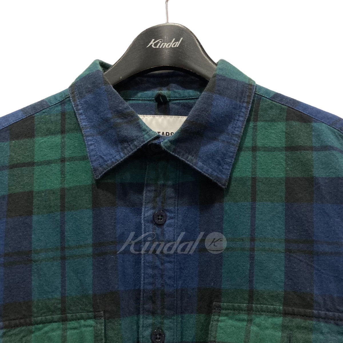 WTAPS(ダブルタップス) 22AW 「DECK／LS／COTTON．FLANNEL．TEXTILE．CRST」チェックシャツ