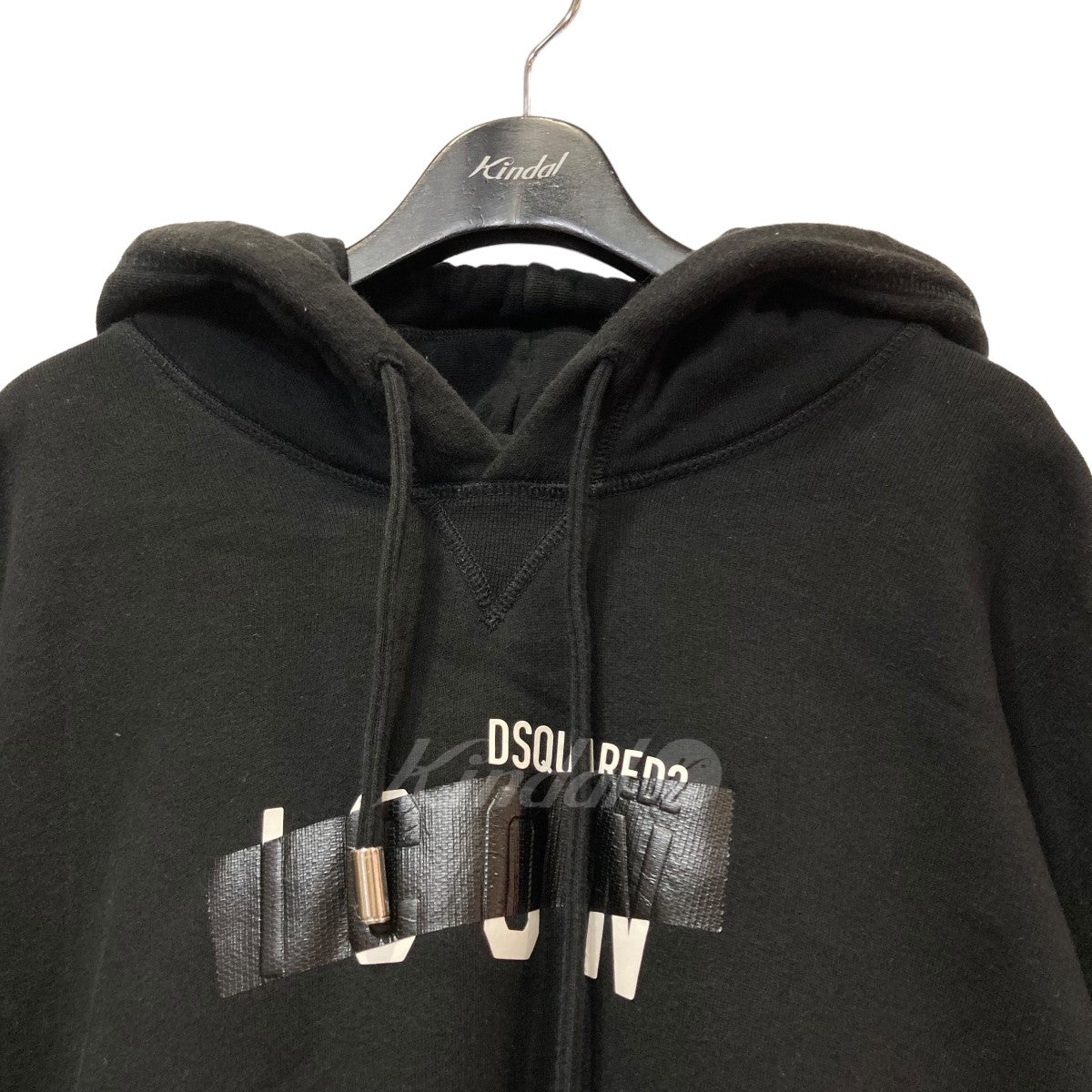 DSQUARED2(ディースクエアード) 21AW ｢Icon Taped Hoodie｣パーカー