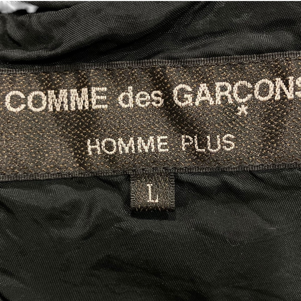 COMME des GARCONS HOMME PLUS 22AWウール縮絨ノーカラージャケットPJ-J048 古着・中古-4枚目のアイテム画像