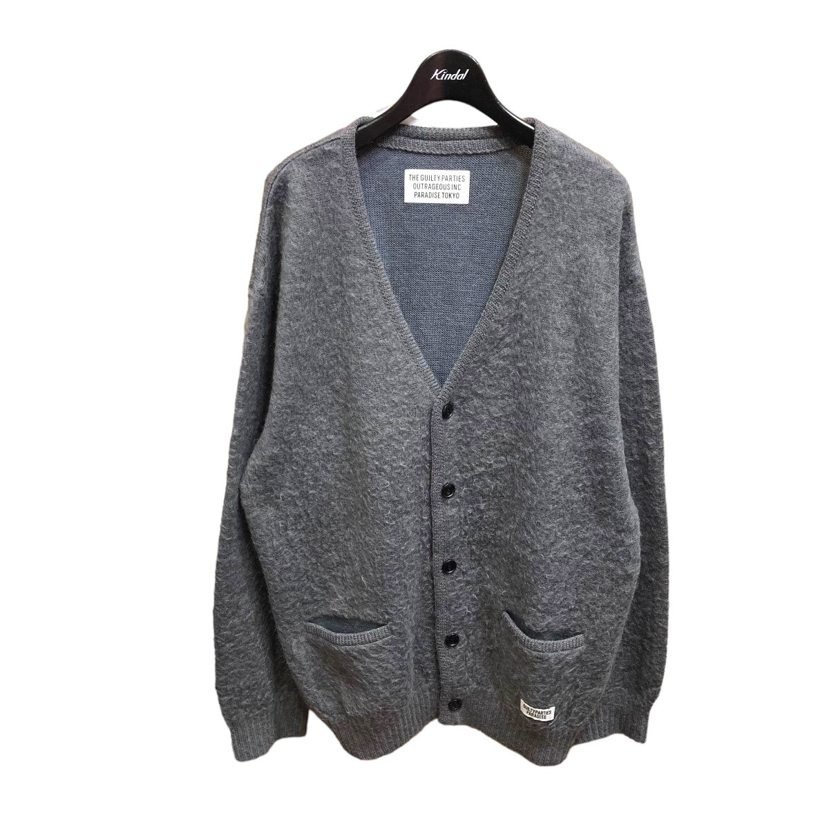 21AW「MOHAIR KNIT CARDIGAN」モヘヤニットカーディガン