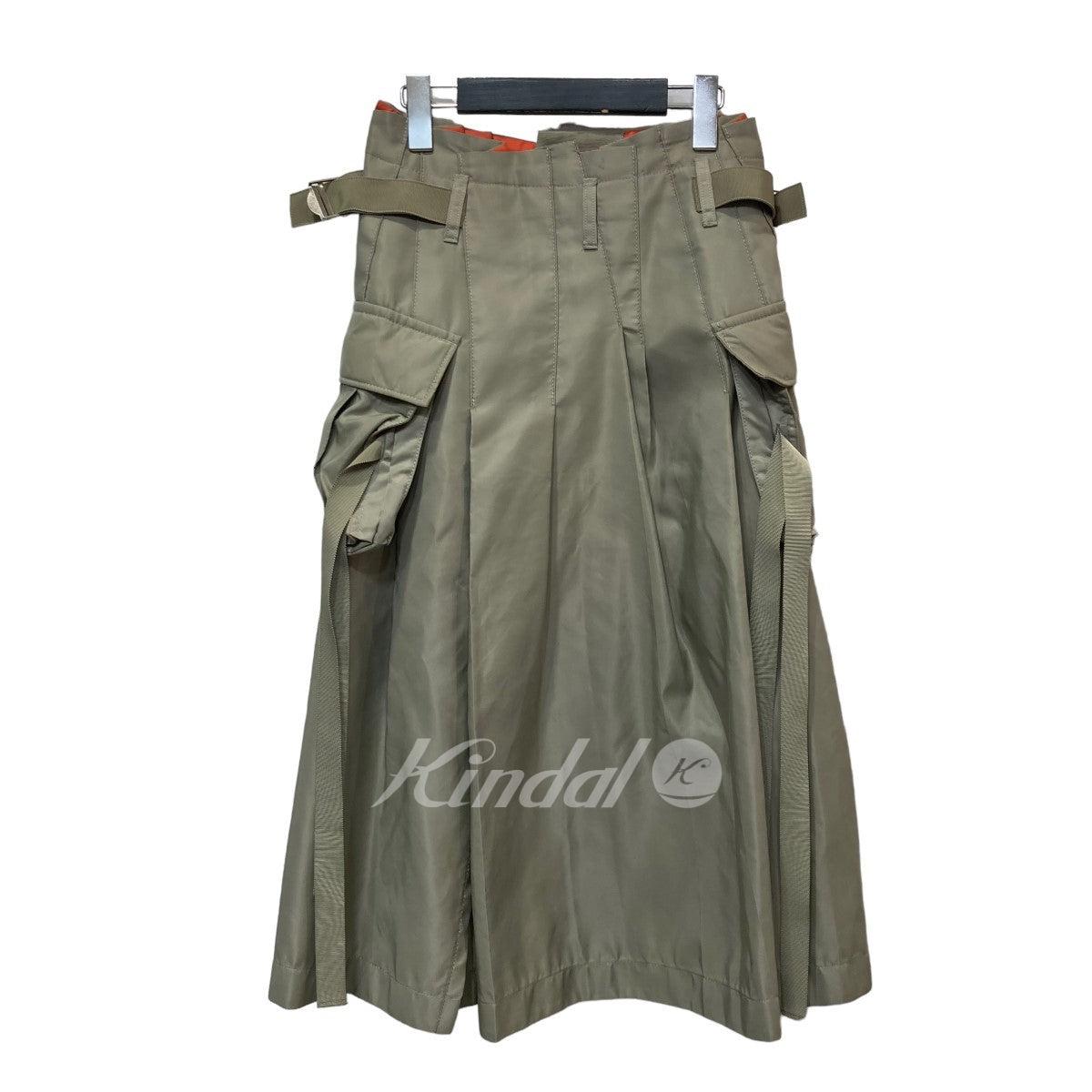 sacai(サカイ) 23-06808「Nylon Twill Skirt」ナイロンツイルスカート