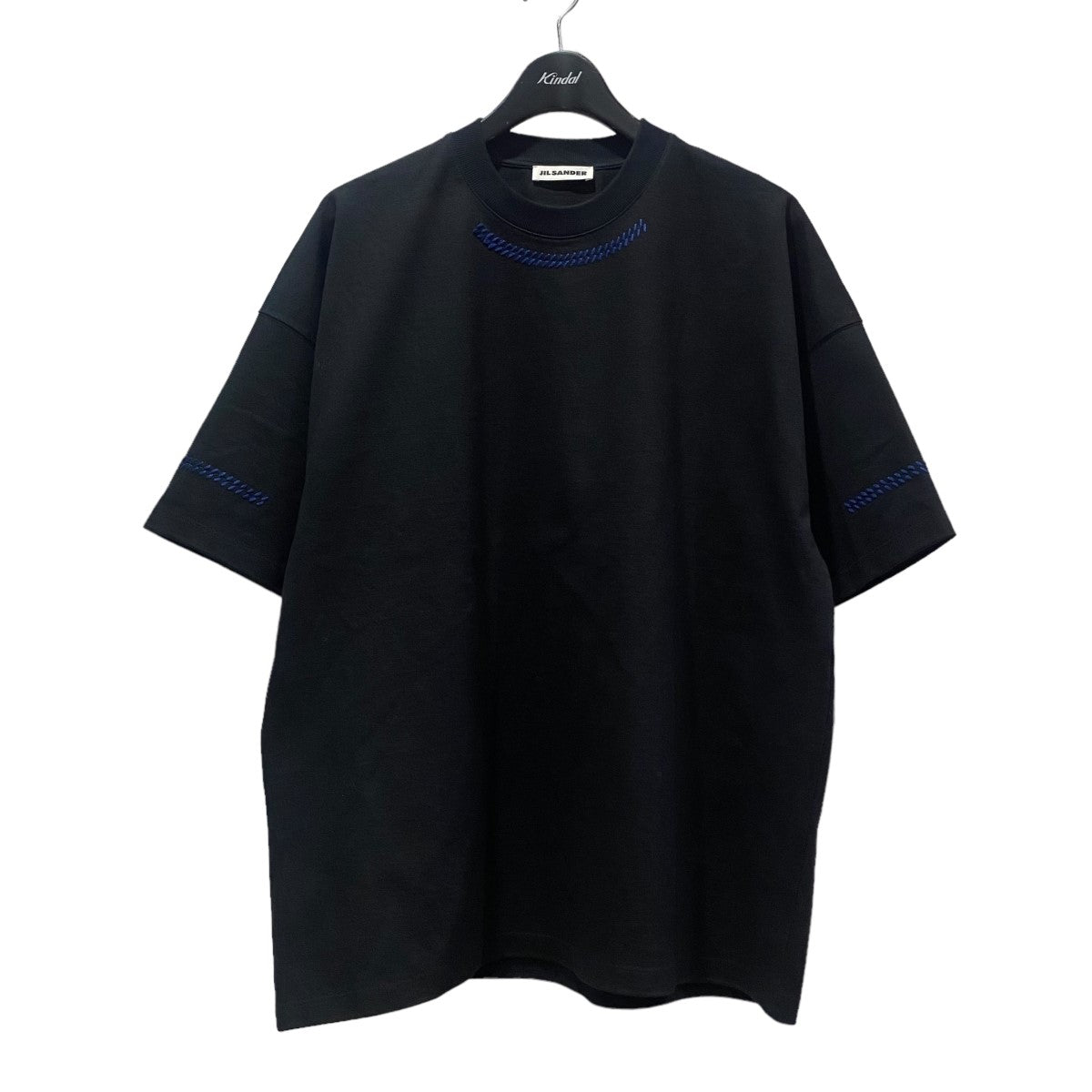 JIL SANDER(ジルサンダー) OVERSIZED SEAM DETAIL TEE刺繍TシャツKK JM BM 0003