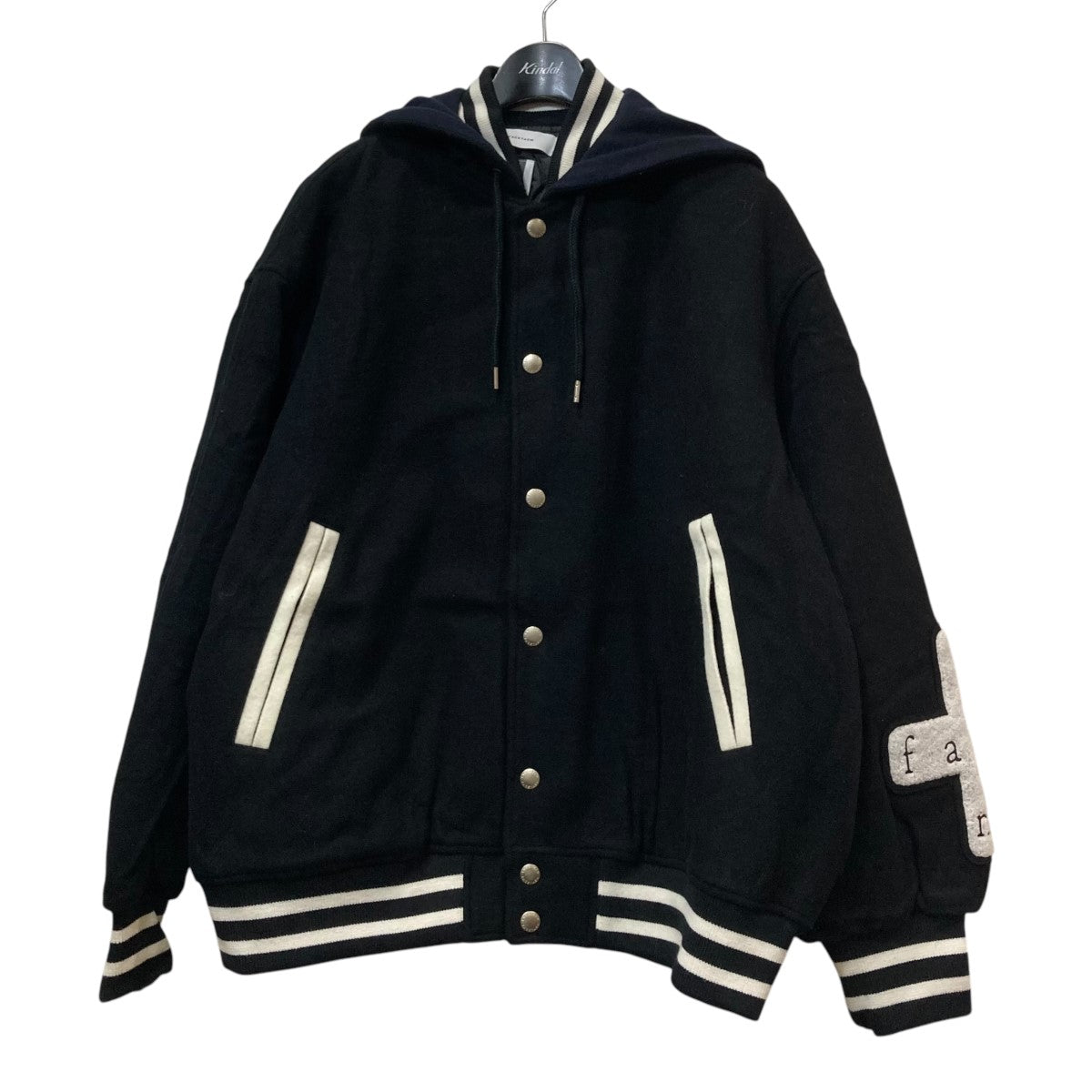 23AWMKS-JK-M06HOODED STADIUM JACKETスタジャン