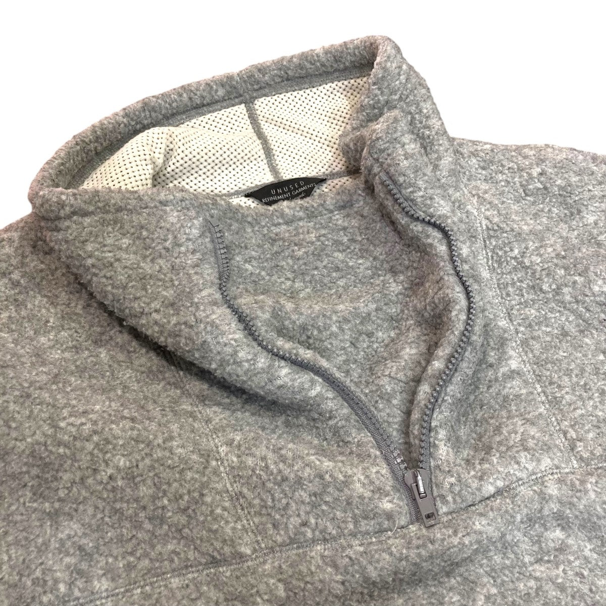 UNUSED(アンユーズド) Pullover Fleece Jacketプルオーバーフリース