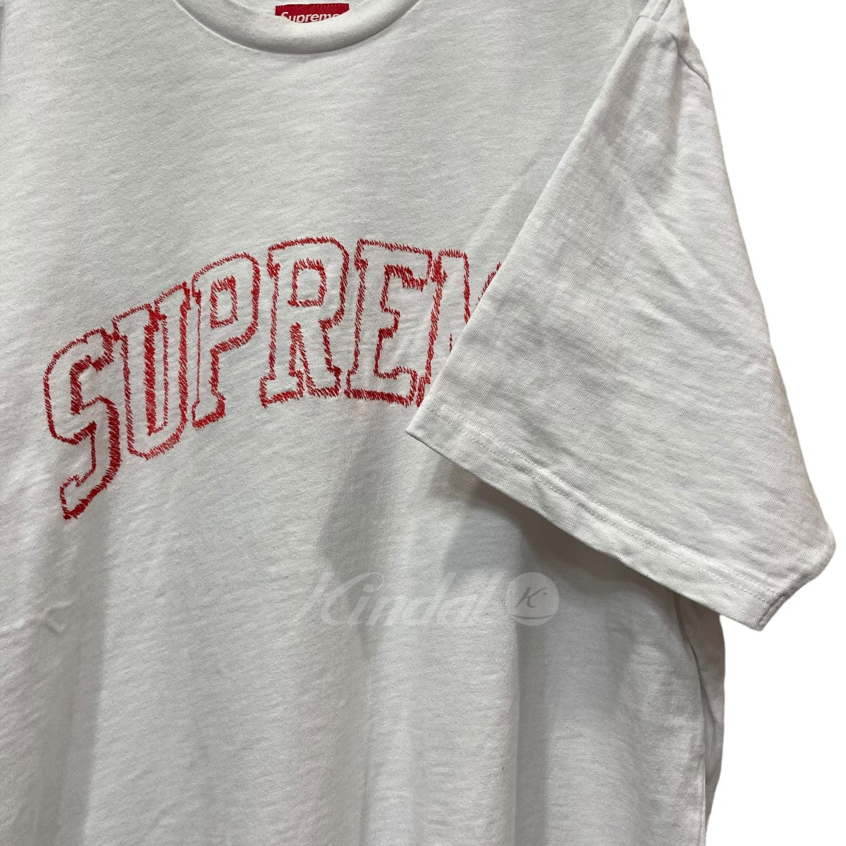 SUPREME(シュプリーム) ｢ Sketch Embroidered S／S Top｣ Tシャツ 