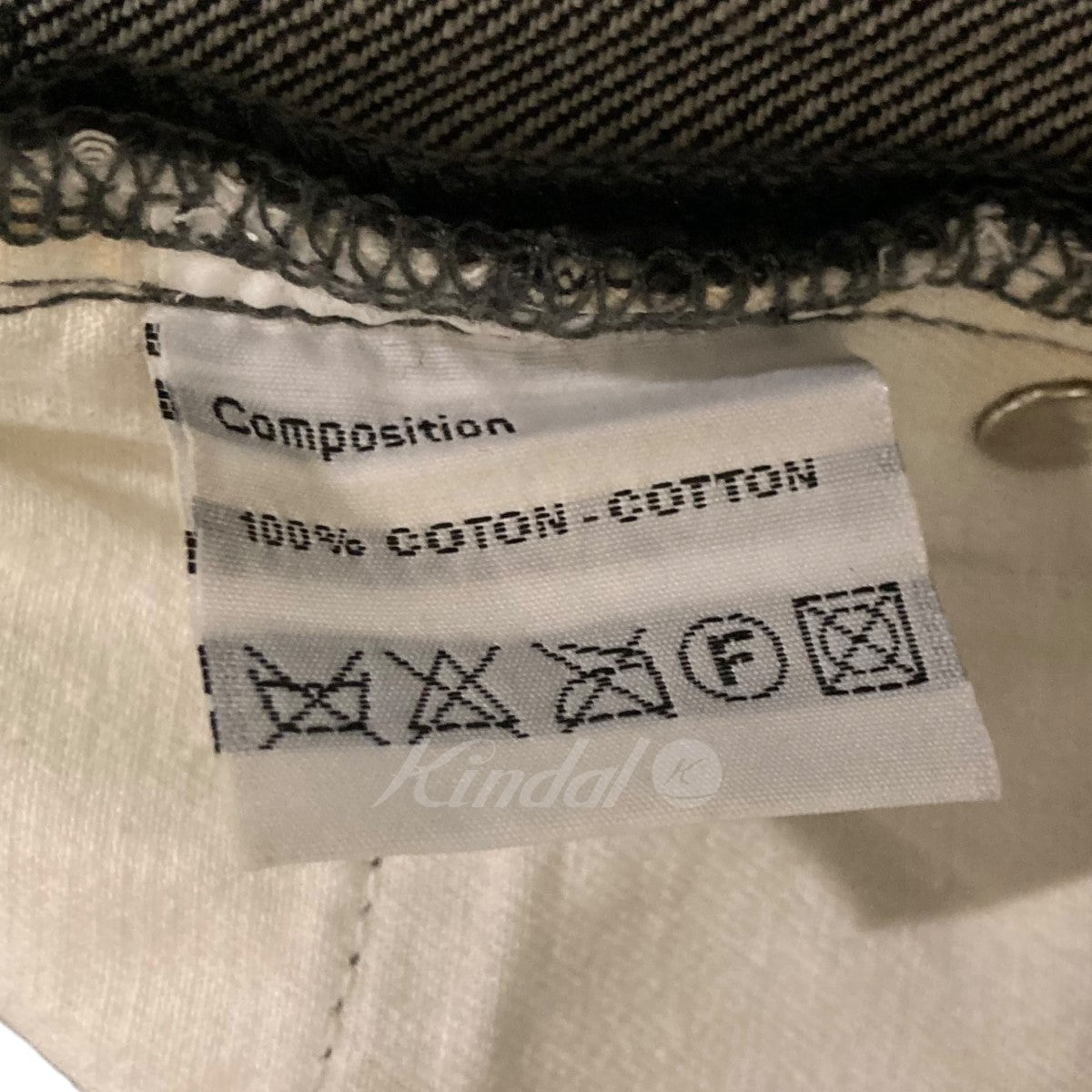 Dior Homme(ディオールオム) エディ期 ラスターコーティング加工デニム  