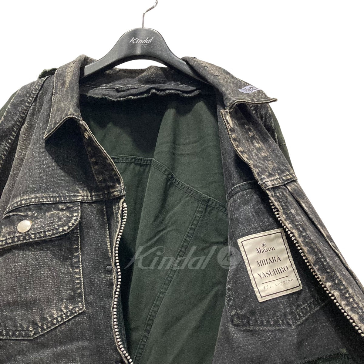MIHARA YASUHIRO(ミハラヤスヒロ) 23SS SAMPLE品 デニムドッキングジャケット