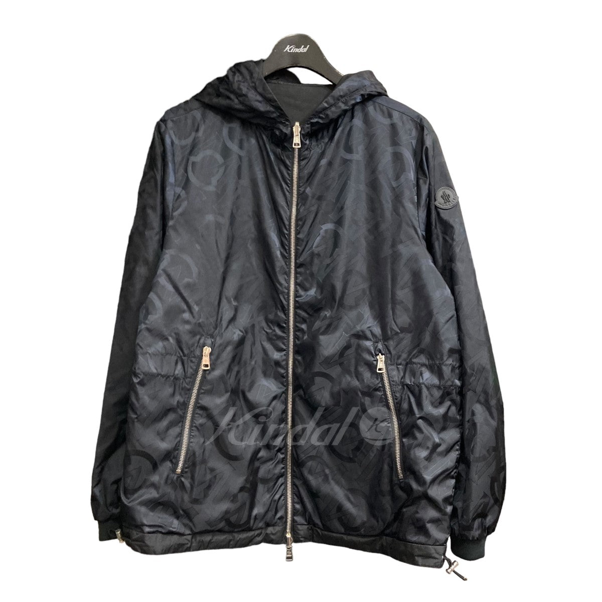 MONCLER(モンクレール) ｢CORDIER GIUBBOTTO｣ リバーシブルジップアップジャケット 29966087PTYC ネイビー×ブラック  サイズ S｜【公式】カインドオルオンライン ブランド古着・中古通販【kindal】