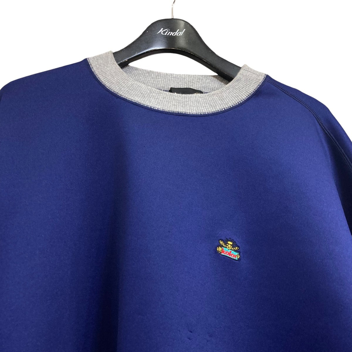 KOLOR(カラー) スウェット21WCM-T12202S 21WCM-T12202S ネイビー