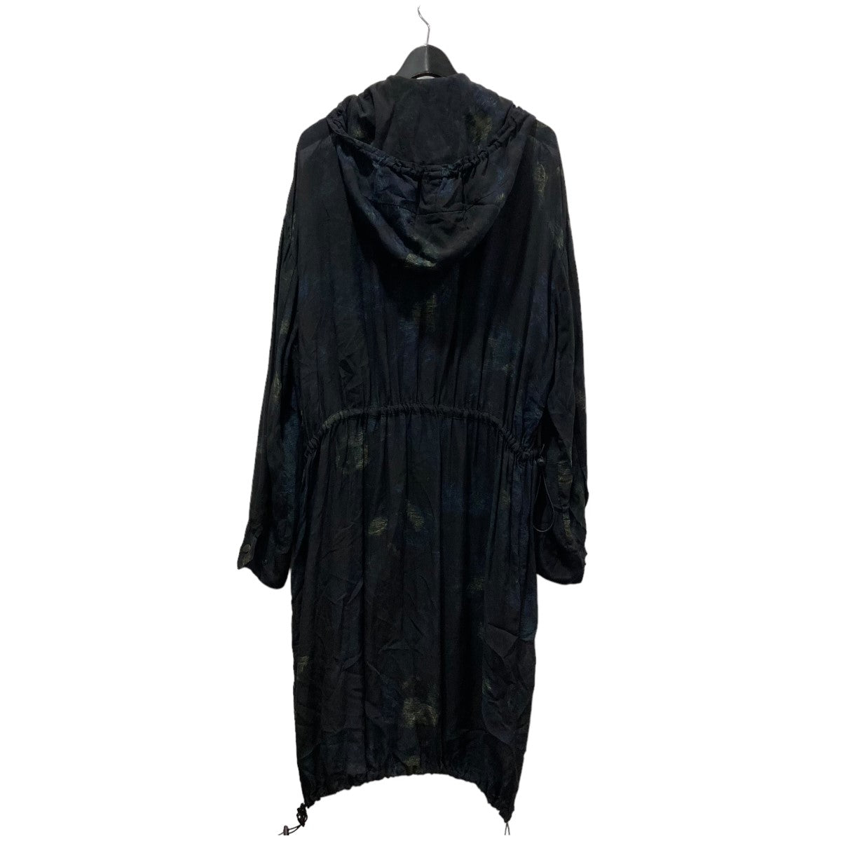 Ground Y グラウンドワイ Zip-up Long Shirt GROUND Y(グラウンドワイ) GABARDINE ZIP-UP STANDING COLLAR