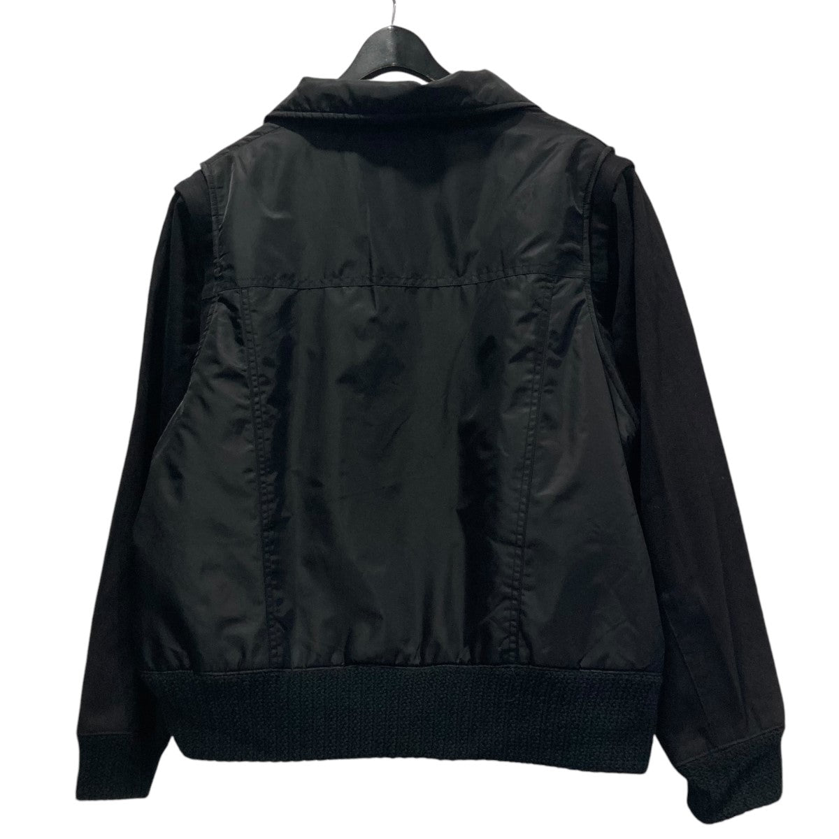 PLATEAU STUDIO(プラテールスタジオ) layerd bomber jacketボンバージャケットPS24J01 PS24J01 ブラック  サイズ 2｜【公式】カインドオルオンライン ブランド古着・中古通販【kindal】