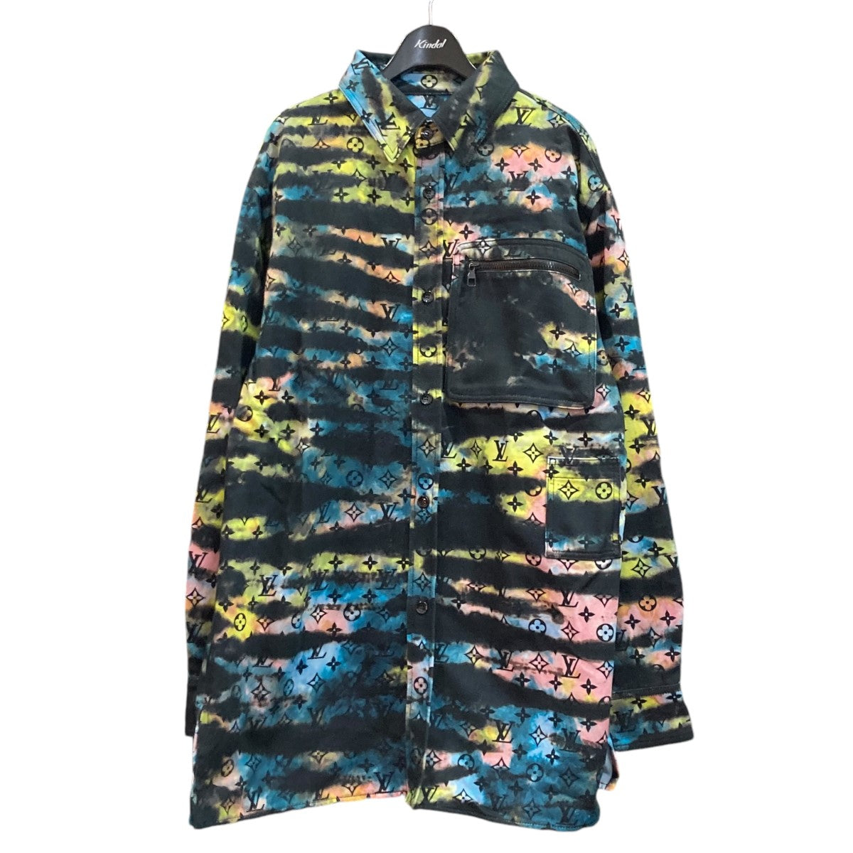 LOUIS VUITTON(ルイヴィトン) モノグラムタイダイデニムシャツ