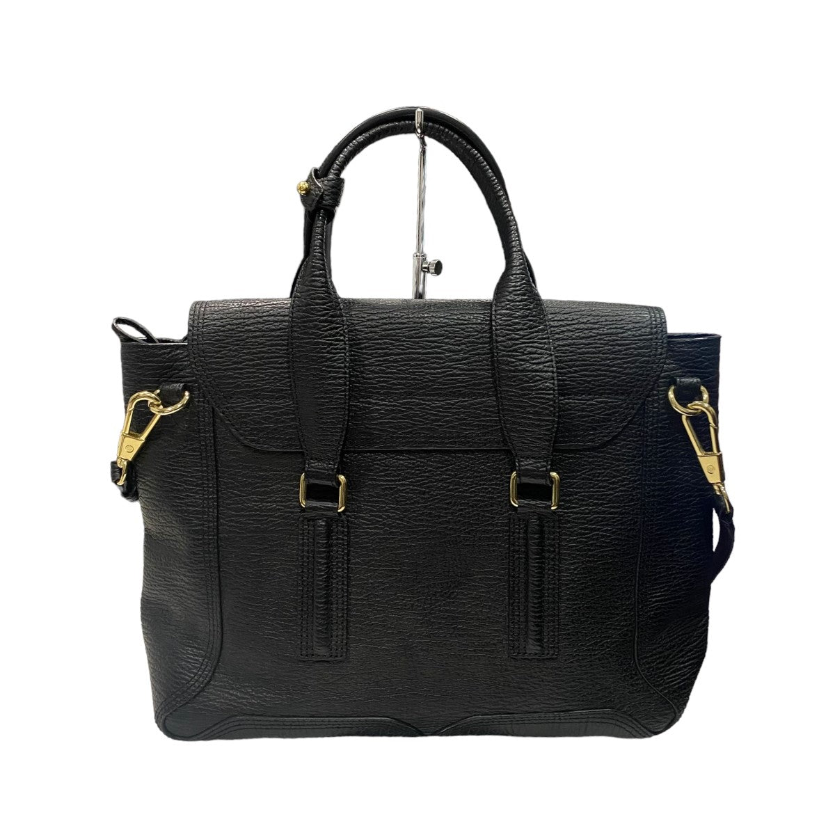 3．1 phillip lim(スリーワンフィリップリム) PASHLI MINI SATCHEL2WAYショルダーバッグAC00-0179SKC  AC00-0179SKC ブラック｜【公式】カインドオルオンライン ブランド古着・中古通販【kindal】