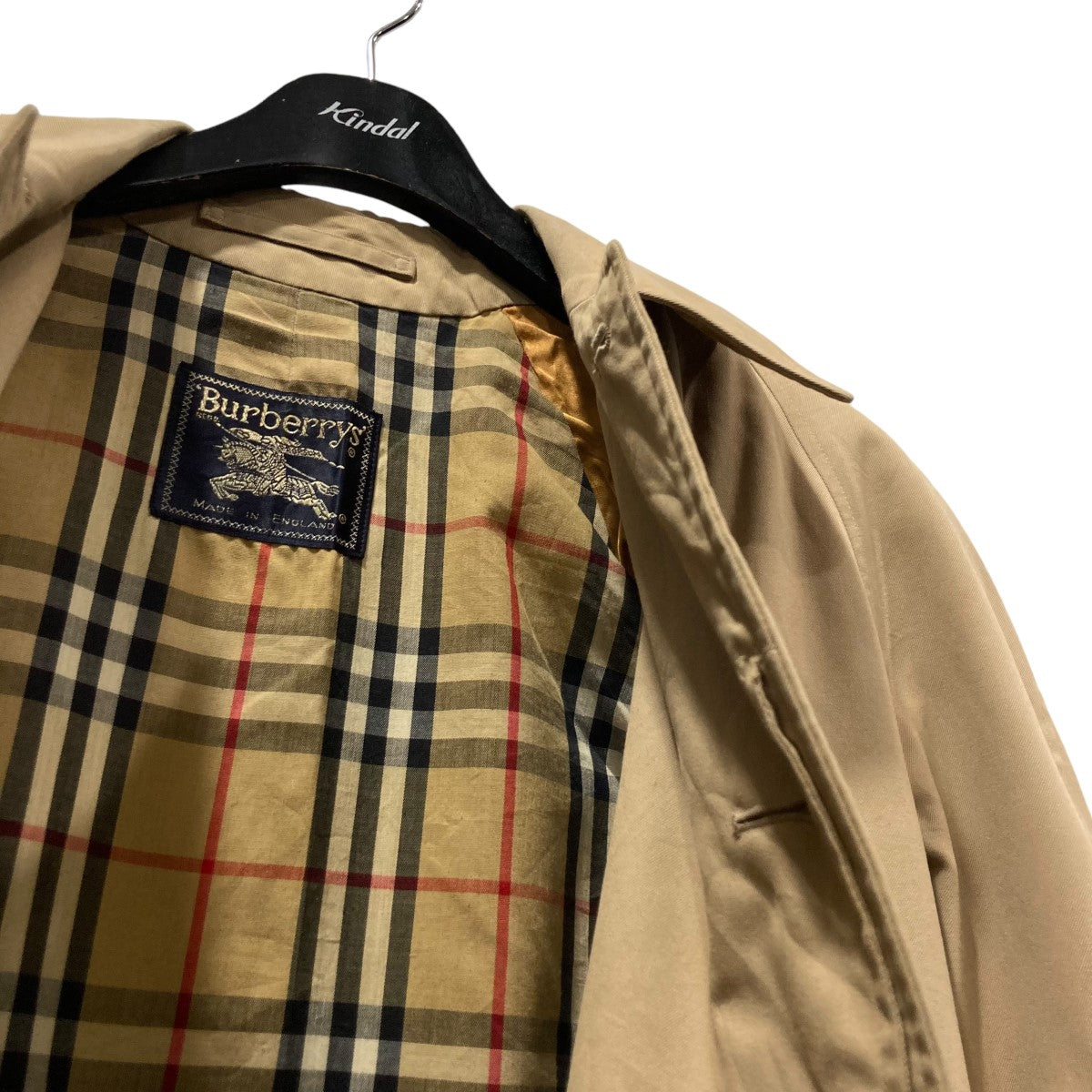 Burberry's(バーバリー) ステンカラーコート ベージュ サイズ 44｜【公式】カインドオルオンライン ブランド古着・中古通販【kindal】