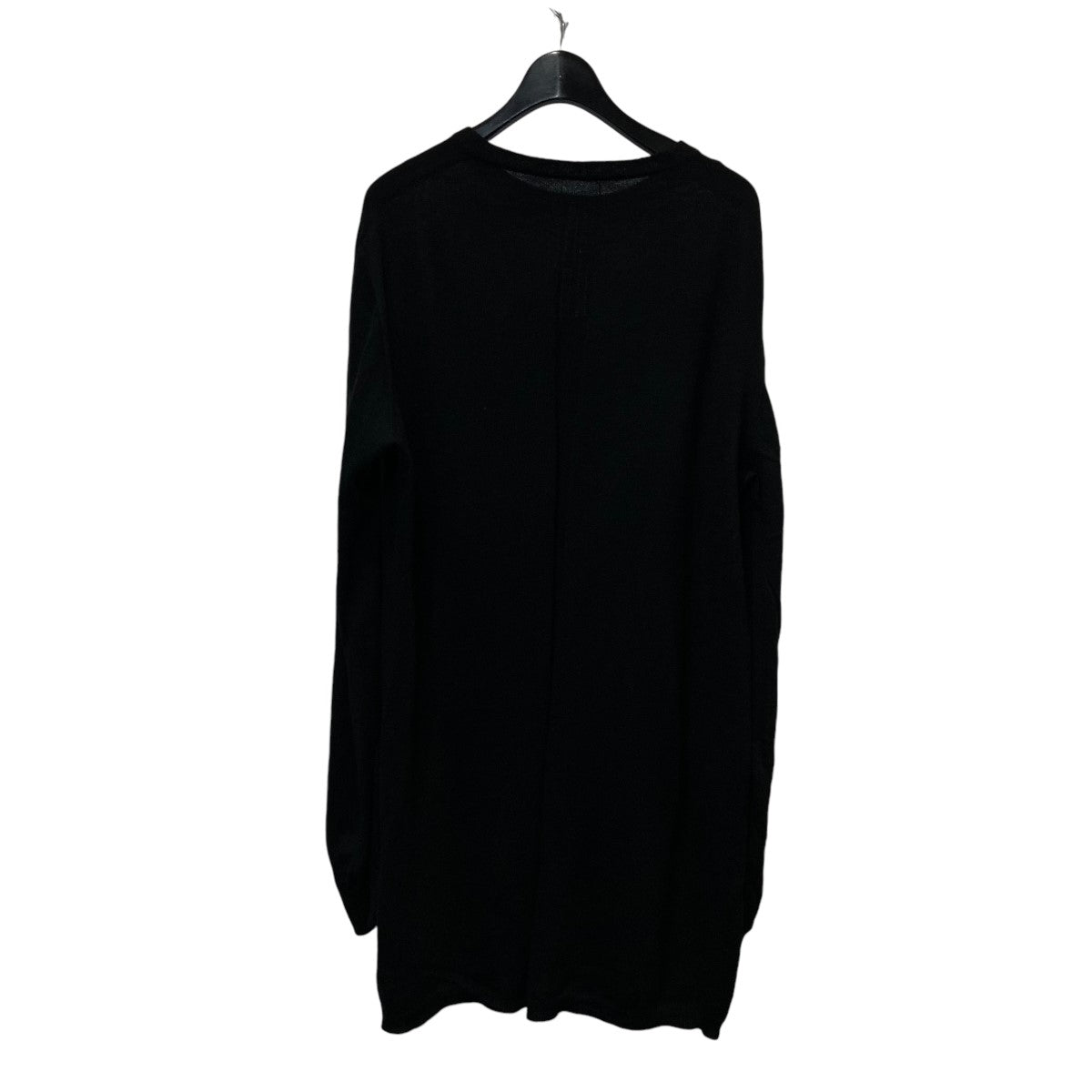 RICK OWENS(リックオウエンス) 22AWOVERSIZED ROUND NECK KNIT SWEATERオーバーサイズニット RU02B2627-M RU02B2627-M ブラック サイズ ONE｜【公式】カインドオルオンライン ブランド古着・中古通販【kindal】