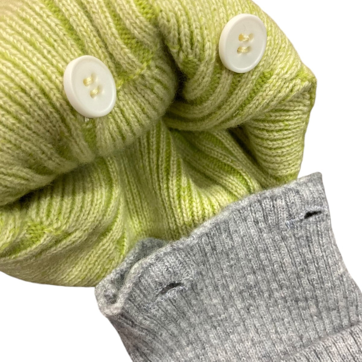 オーバーサイズカーディガン0CF23111 23AW swellrib over cardigan