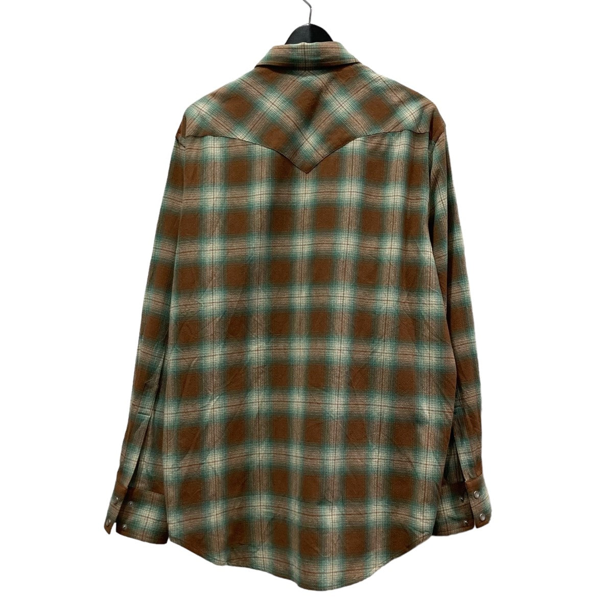 UNUSED(アンユーズド) ombre check western shirtウエスタン UNUSED(アンユーズド) ombre check western shirtウエスタン