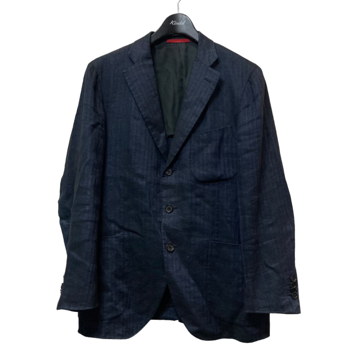 ISAIA×UNITED ARROWS リネンテーラードジャケット ネイビー サイズ 46｜【公式】カインドオルオンライン  ブランド古着・中古通販【kindal】