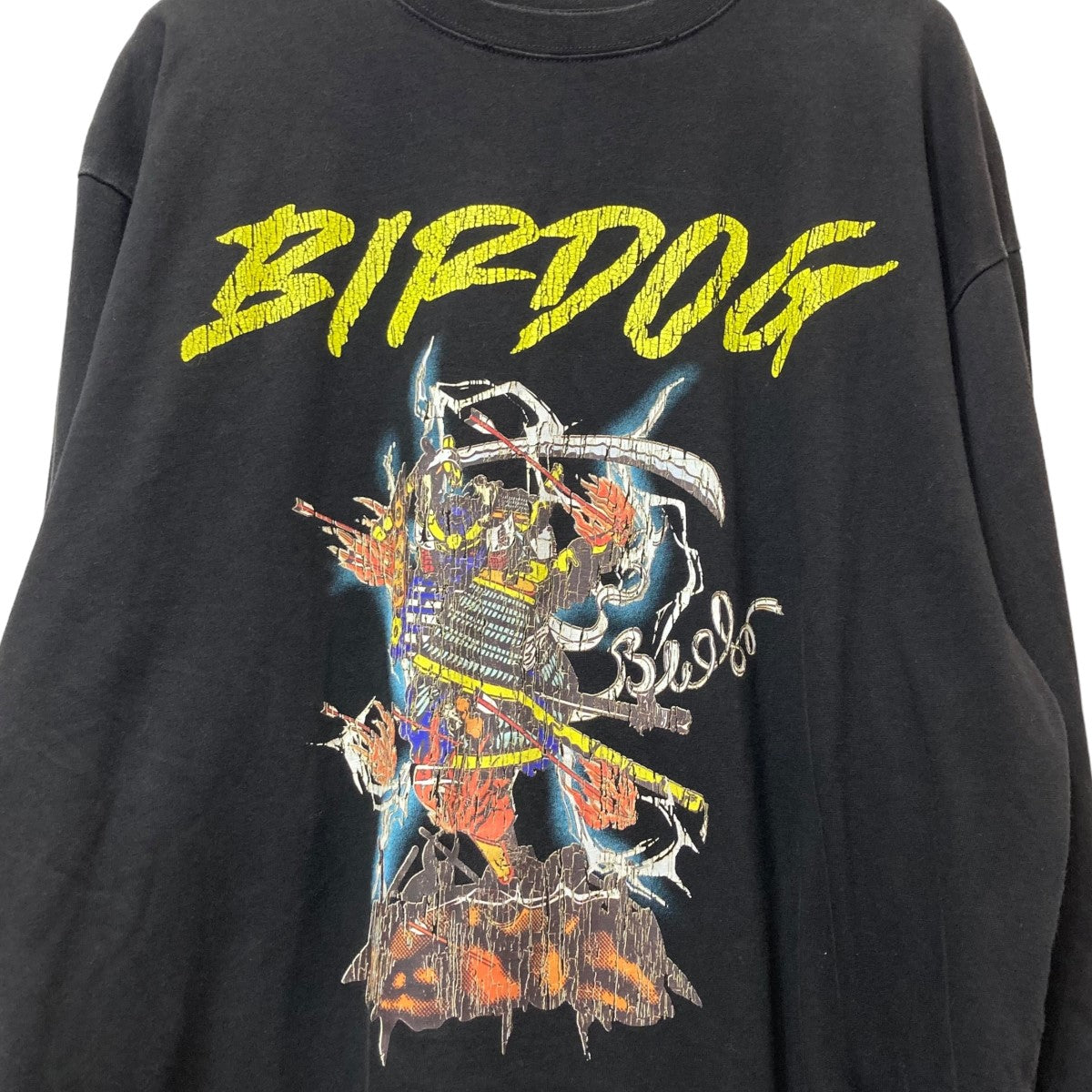 Birdog×コムドット 300万人記念プリントTシャツ ブラック サイズ FREE｜【公式】カインドオルオンライン  ブランド古着・中古通販【kindal】