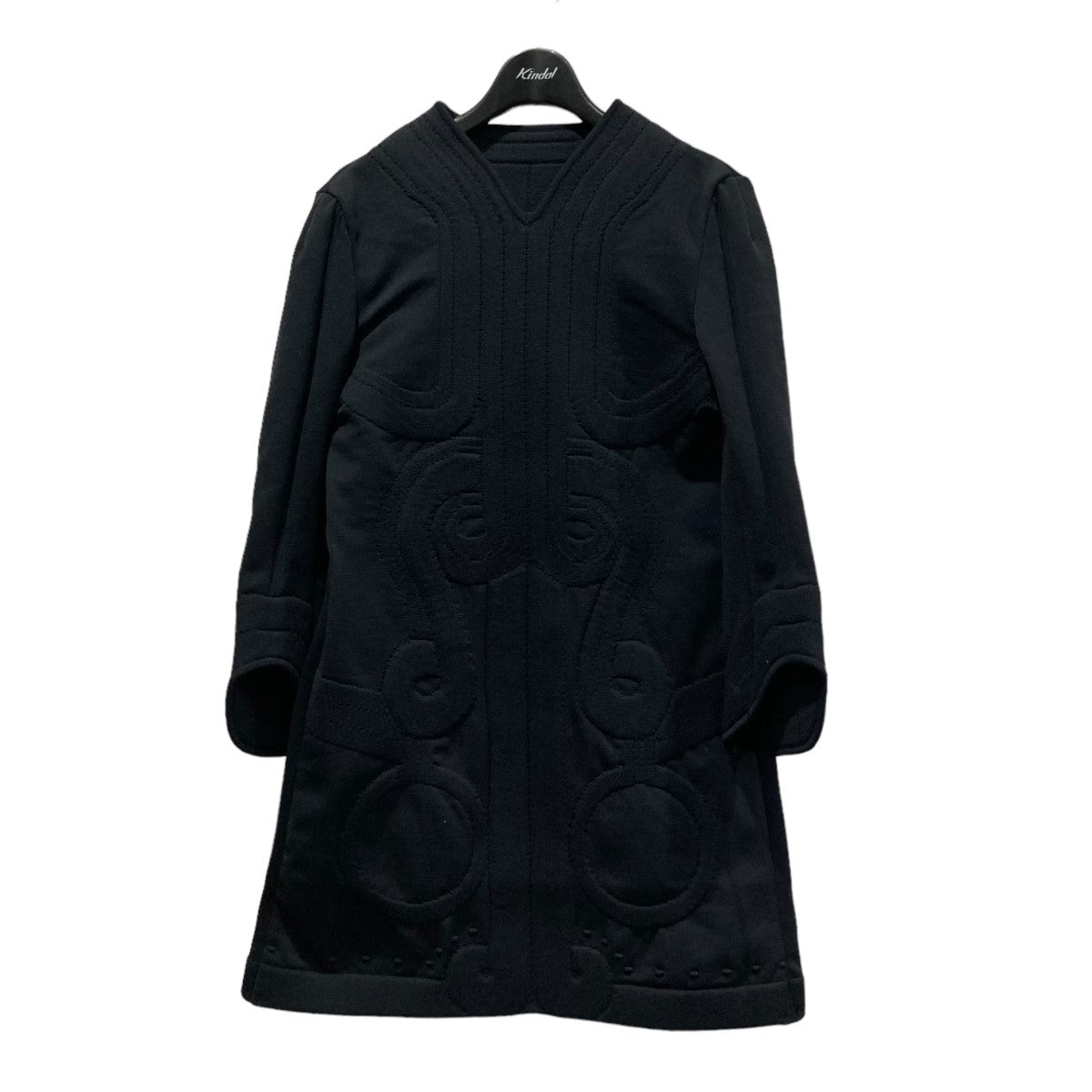 22AWJomon Pattern Knitted DressニットワンピースMM22FW-KN018