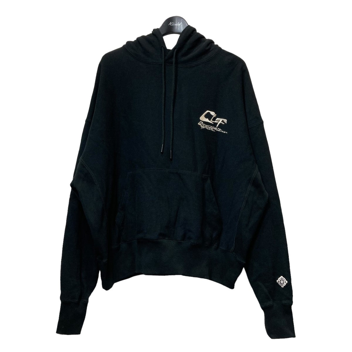 22AWCLF SWEAT HOODIEプルオーバーパーカーRE-C0-BK-00-00-210
