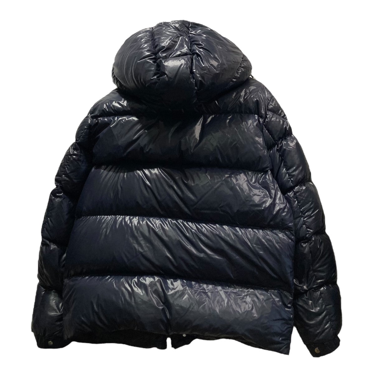 V Logo Navy Rosso Mens Down Jacketダウンジャケット