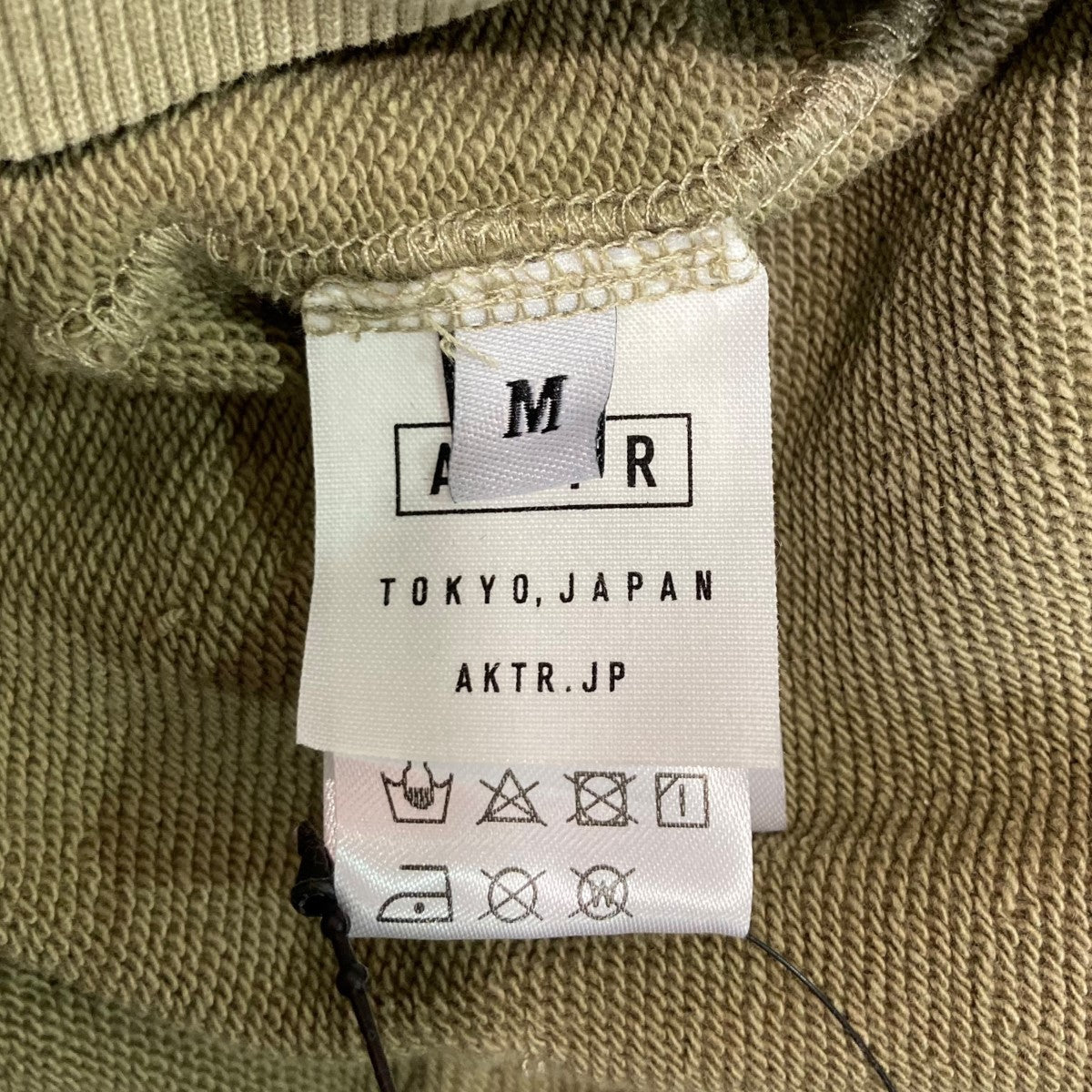 23AWTWB VINTAGE WASH SWEAT HALF ZIPハーフジップスウェット223-054010