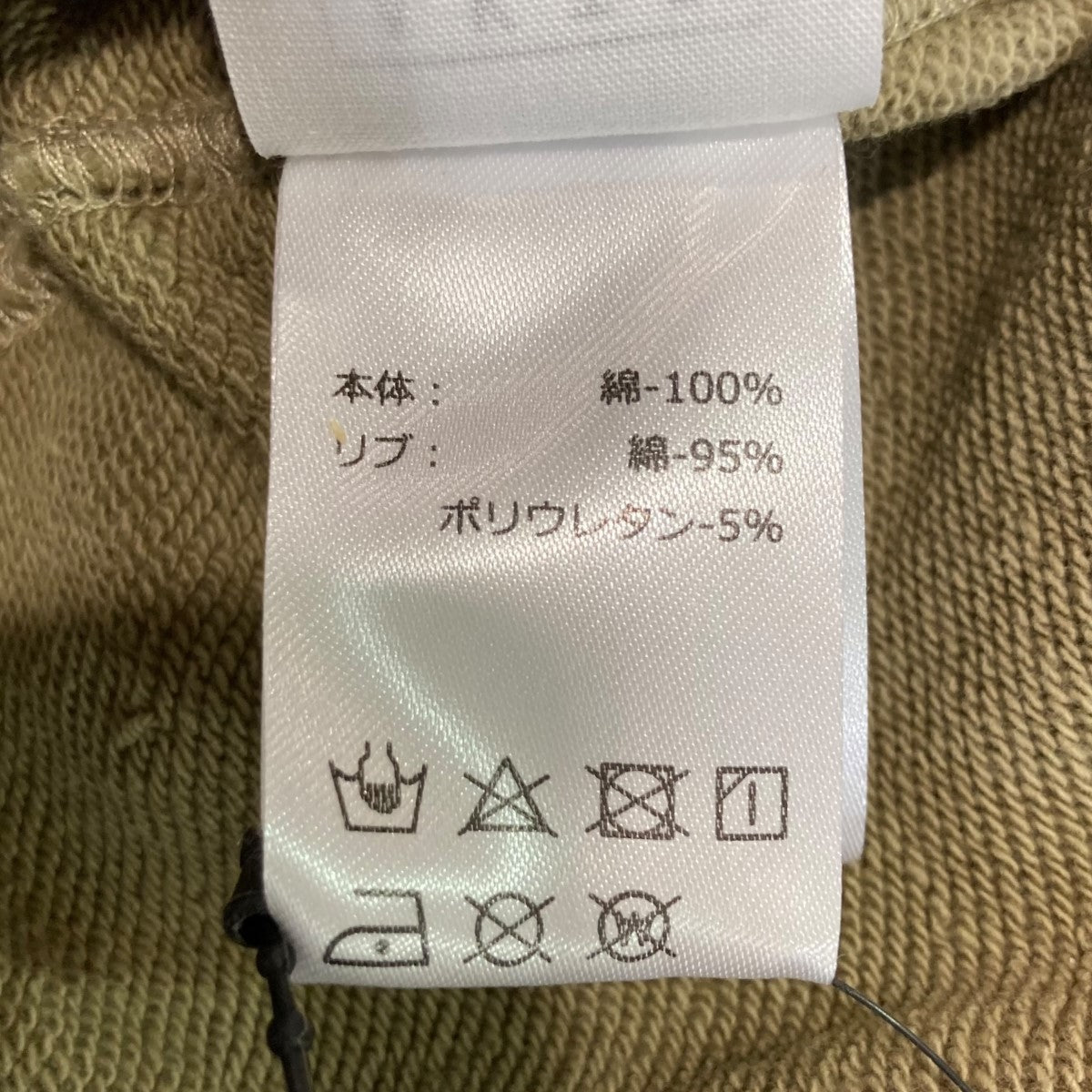 23AWTWB VINTAGE WASH SWEAT HALF ZIPハーフジップスウェット223-054010