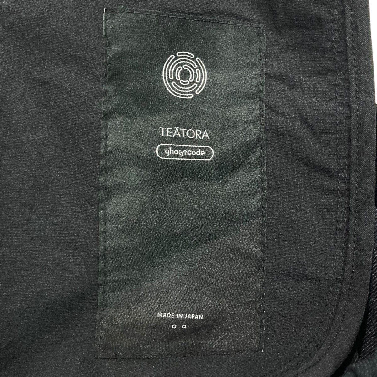 TEATORA(テアトラ) ウォレットパンツTT-0040F-GC ｢Wallet Pants OFFICE GC｣ TT-0040F-GC ｢Wallet  Pants OFFICE GC｣ ブラック サイズ 2｜【公式】カインドオルオンライン ブランド古着・中古通販【kindal】