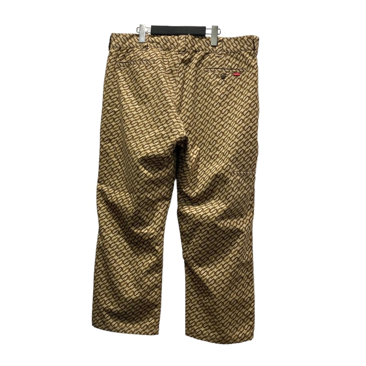 Supreme(シュプリーム) 総柄ワークパンツWork Pant Khaki Monogram Work Pant Khaki Monogram  ベージュ×ブラウン サイズ 36｜【公式】カインドオルオンライン ブランド古着・中古通販【kindal】