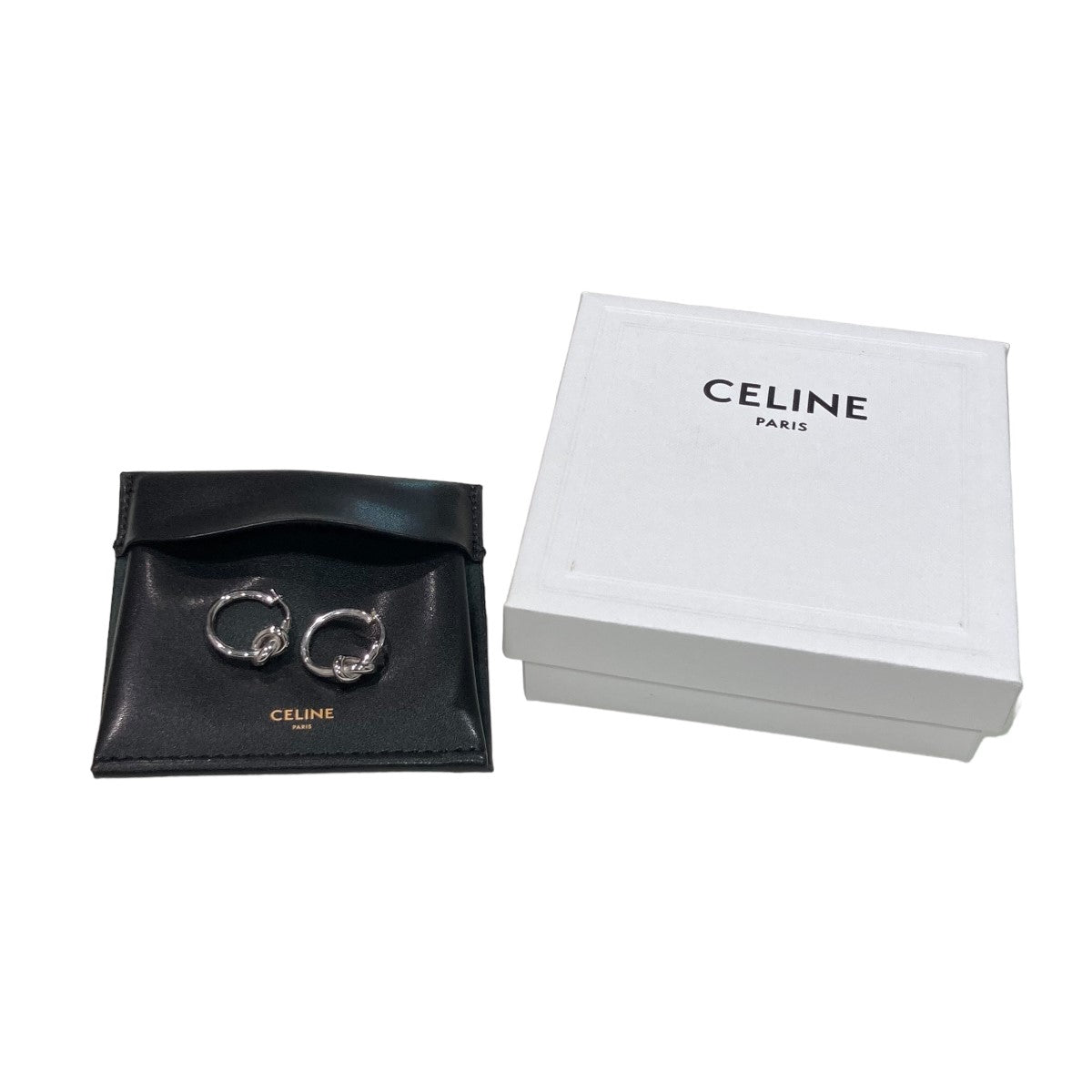 CELINE(セリーヌ) ノットピアスSCA5203 SCA5203 シルバー｜【公式】カインドオルオンライン ブランド古着・中古通販【kindal】