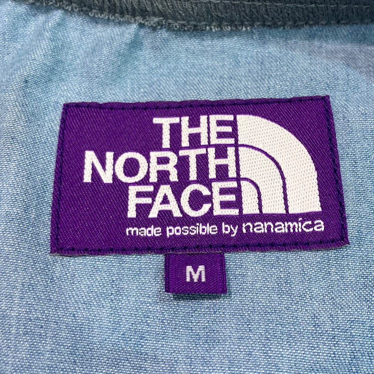 THE NORTHFACE PURPLELABEL(ザノースフェイスパープルレーベル) Light Denim H S  PulloverライトデニムプルオーバーNT3269N