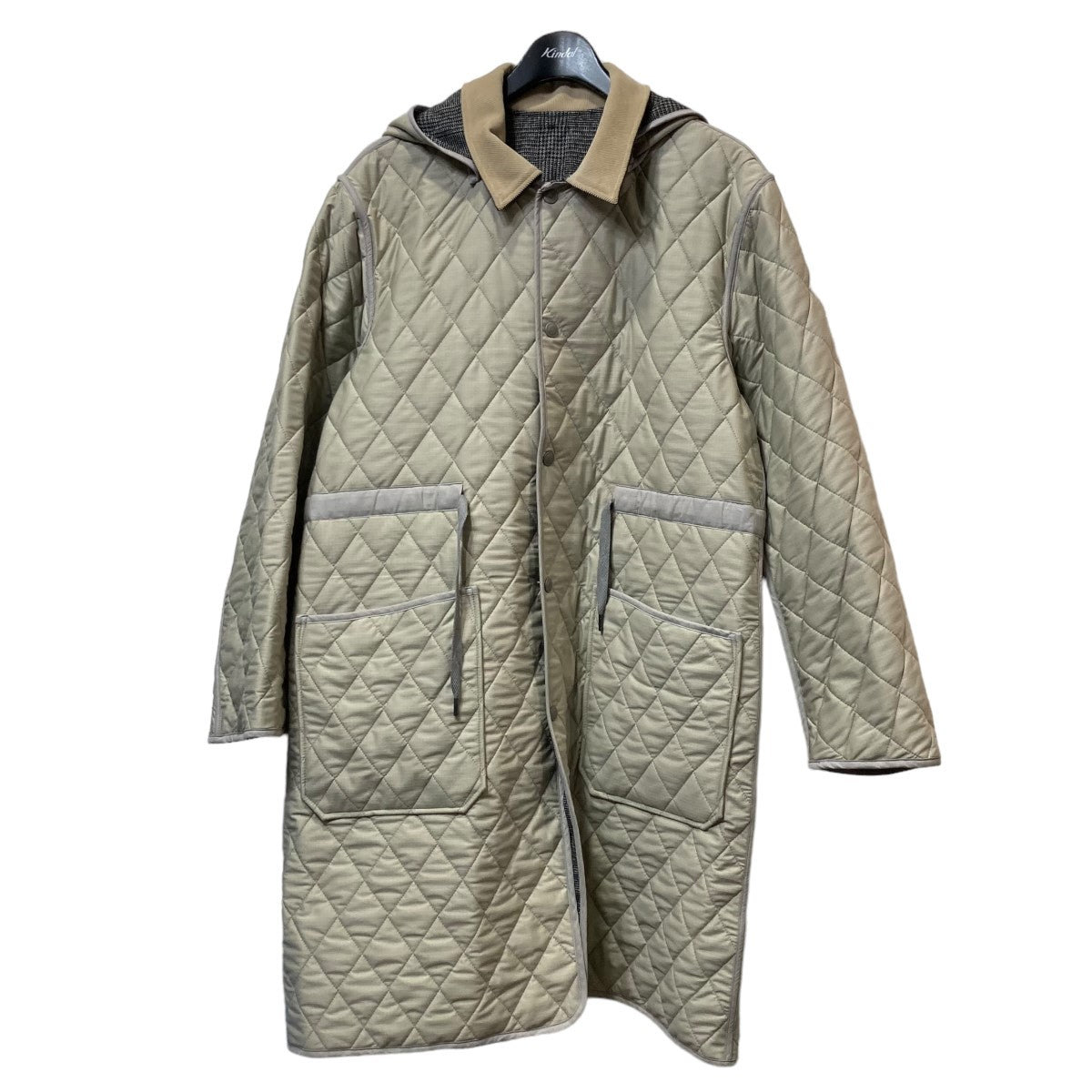ARDWICK QUILT REV COATリバーシブルキルティングコート