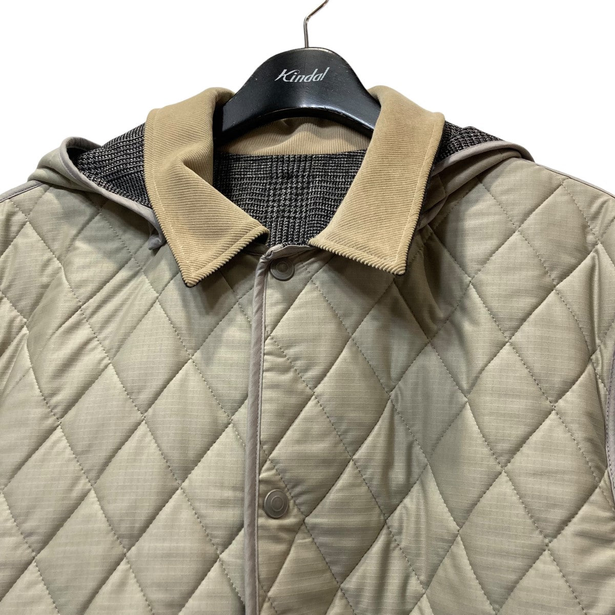 ARDWICK QUILT REV COATリバーシブルキルティングコート