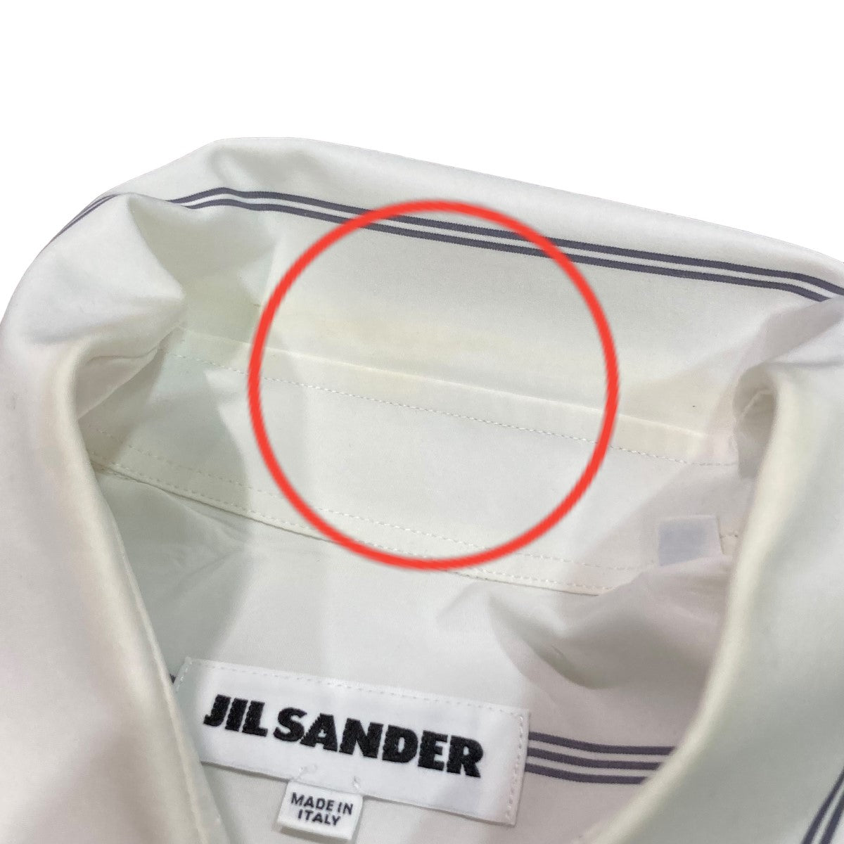 Jil Sander★ストライプ クルーネック スウェットシャツ JIL SANDER(ジルサンダー) ストライプシャツ