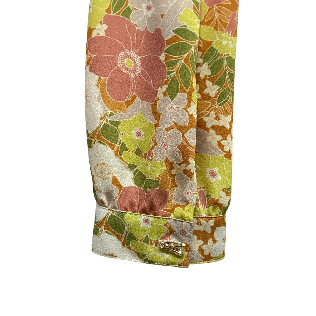 PATRIZIA PEPE 花柄シャツ 古着・中古-3枚目のアイテム画像