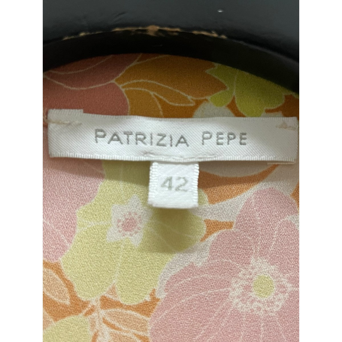 PATRIZIA PEPE 花柄シャツ 古着・中古-5枚目のアイテム画像