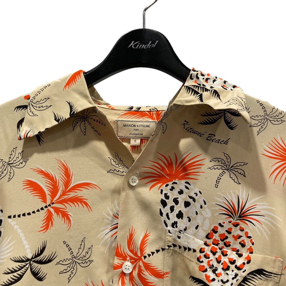 MAISON KITSUNE(メゾンキツネ) アロハシャツKMH-39020-A KMH