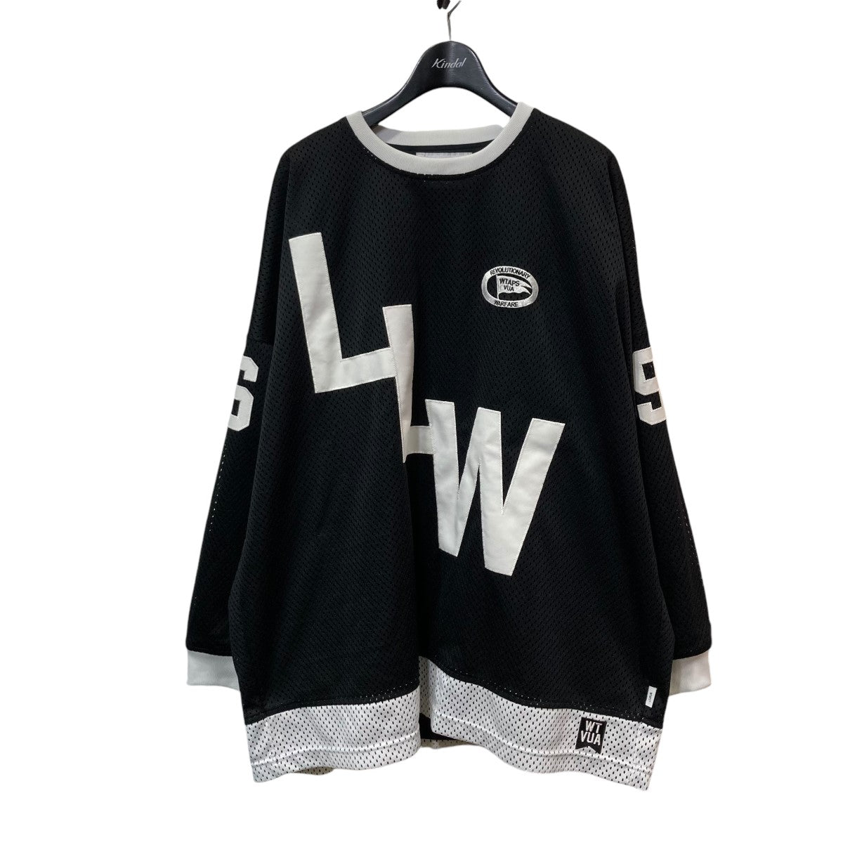 WTAPS(ダブルタップス) 22AWNETMINDER LS POLY．LLWメッシュカットソー222ATDT-CSM06  222ATDT-CSM06 ブラック サイズ 03｜【公式】カインドオルオンライン ブランド古着・中古通販【kindal】