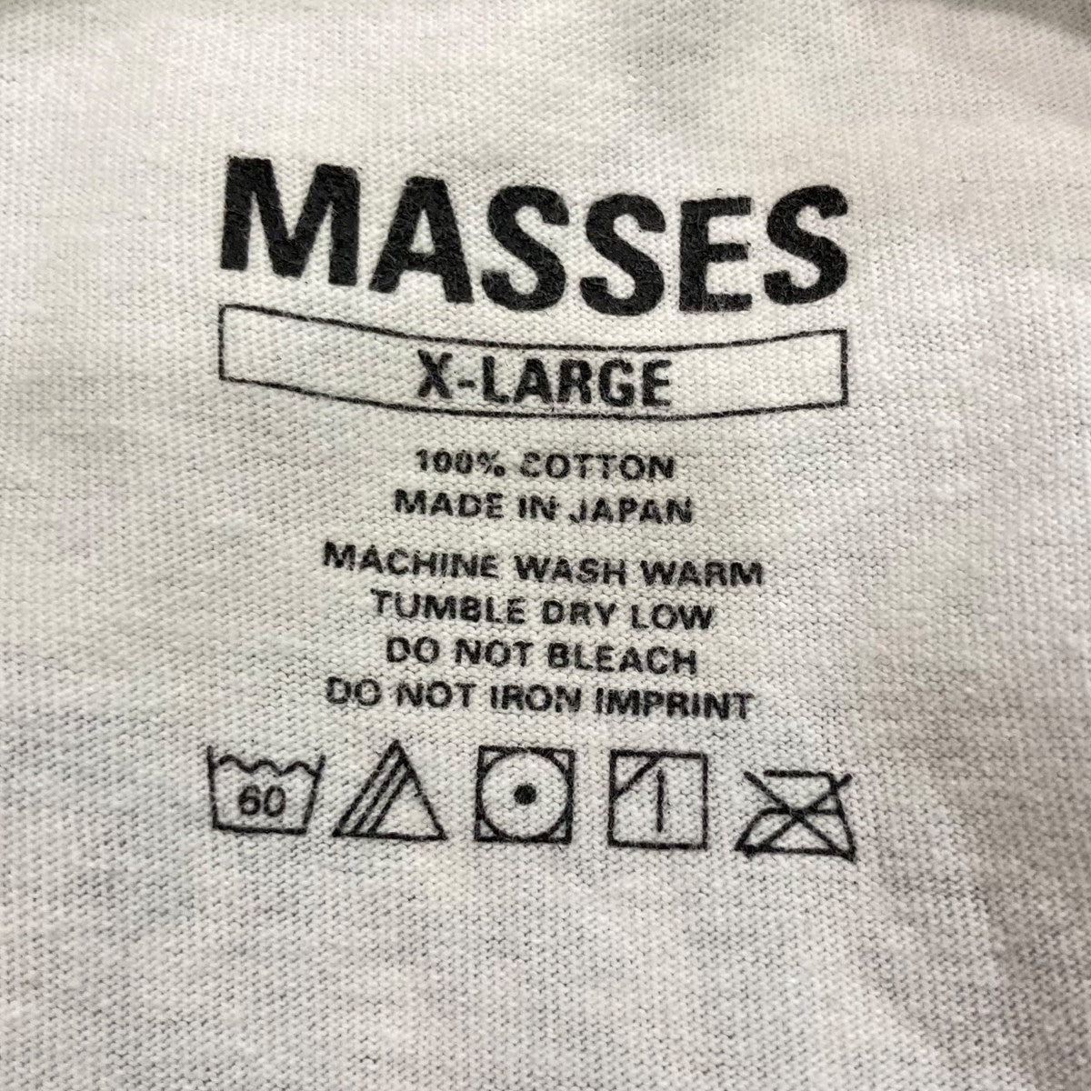 MASSES 半袖Tシャツ 古着・中古-4枚目のアイテム画像
