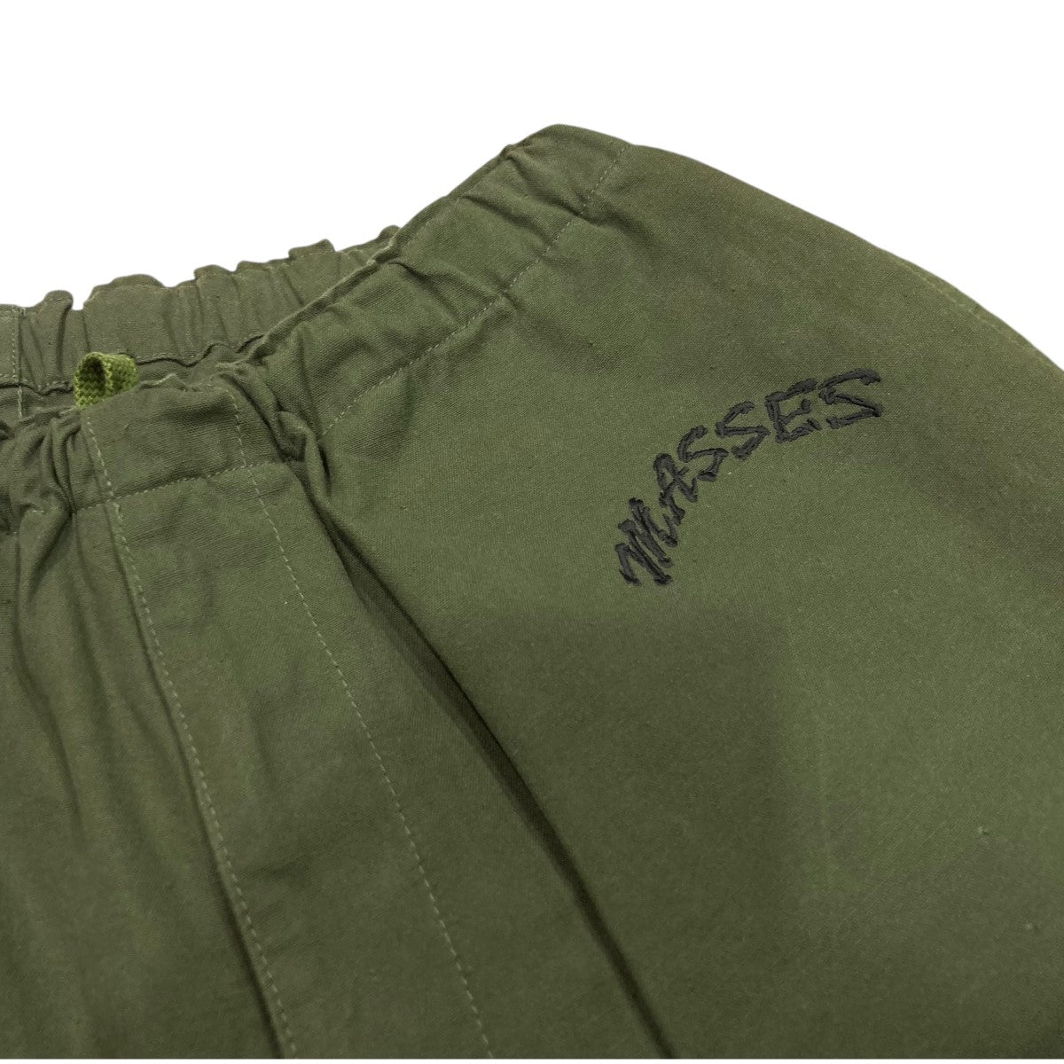 MASSES(マシス) EASY PANTS BONEイージーパンツ オリーブ サイズ M｜【公式】カインドオルオンライン  ブランド古着・中古通販【kindal】