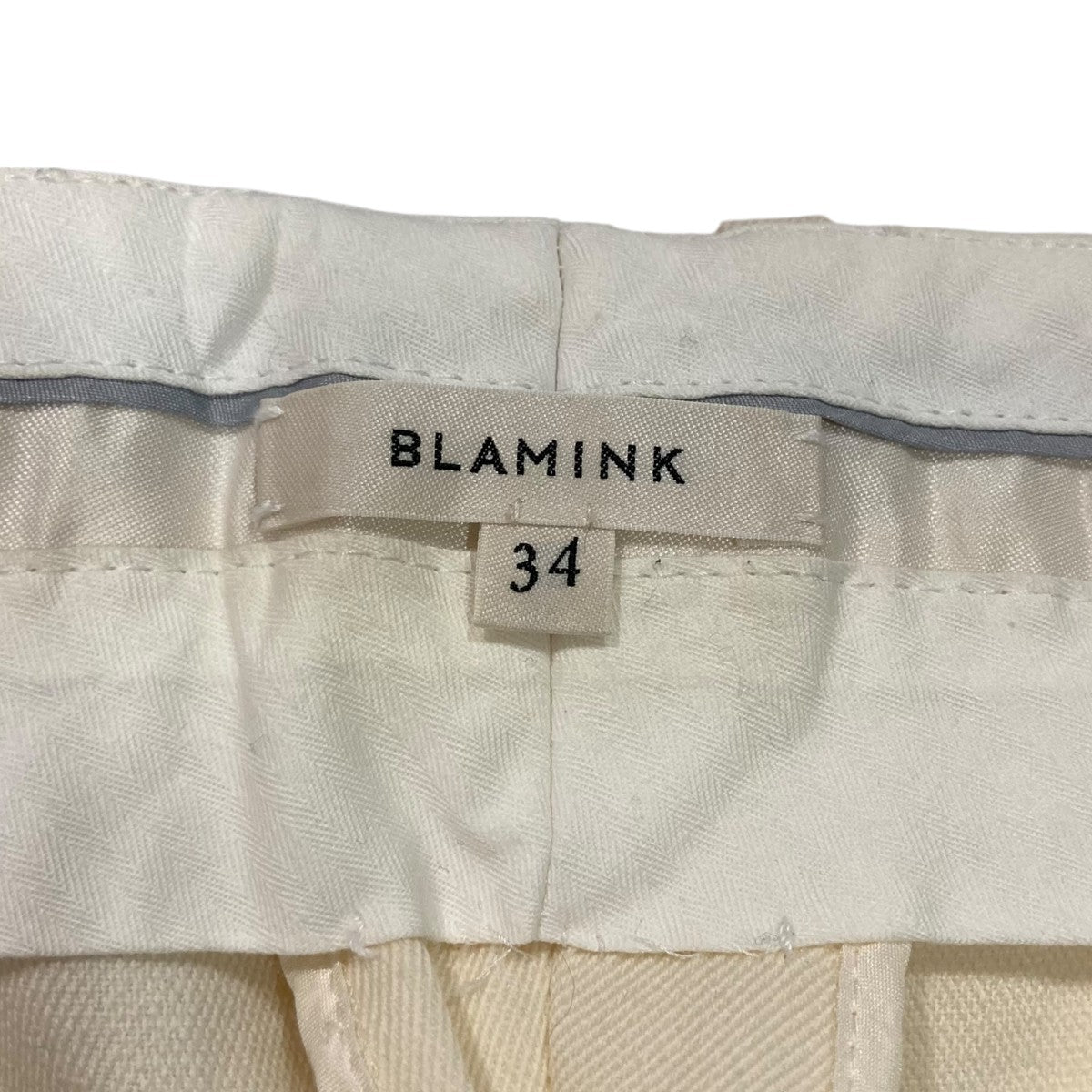 BLAMINK(ブラミンク) F WO B PAPOC SRTウールトラウザーパンツ